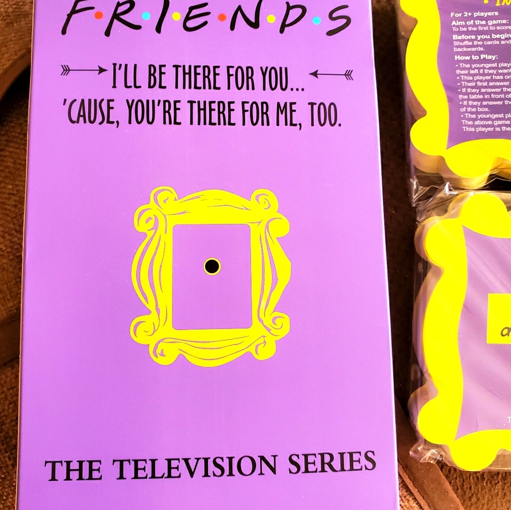 New FRIENDS BITE SIZE TRIVIA GAME
